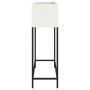 Plantador Elevado 100x26x82 cm Acero Blanco de , Maceteros y jardineras - Ref: Foro24-865877, Precio: 87,47 €, Descuento: %