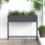 Jardinera Elevada 100x26x82 cm Acero Antracita de , Maceteros y jardineras - Ref: Foro24-865878, Precio: 91,32 €, Descuento: ...