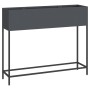 Jardinera Elevada 100x26x82 cm Acero Antracita de , Maceteros y jardineras - Ref: Foro24-865878, Precio: 91,32 €, Descuento: ...