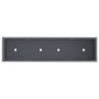 Jardinera Elevada 100x26x82 cm Acero Antracita de , Maceteros y jardineras - Ref: Foro24-865878, Precio: 91,32 €, Descuento: ...