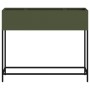 Jardinera Elevada 100x26x82 cm Verde Oliva Acero de , Maceteros y jardineras - Ref: Foro24-865879, Precio: 103,84 €, Descuent...