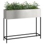 Jardinera Elevada 100x26x82 cm Acero Inoxidable de , Maceteros y jardineras - Ref: Foro24-865880, Precio: 101,93 €, Descuento: %