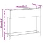Jardinera Elevada 100x26x82 cm Acero Inoxidable de , Maceteros y jardineras - Ref: Foro24-865880, Precio: 101,93 €, Descuento: %