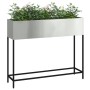 Jardinera Elevada 100x26x82 cm Acero Galvanizado de , Maceteros y jardineras - Ref: Foro24-865881, Precio: 71,64 €, Descuento...