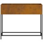 Macetero Elevado 100x26x82 cm Acero Envejecido de , Maceteros y jardineras - Ref: Foro24-865882, Precio: 84,23 €, Descuento: %