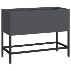 Jardinera Elevada 60x26x45 cm Acero Antracita de , Maceteros y jardineras - Ref: Foro24-865885, Precio: 68,01 €, Descuento: %