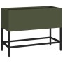 Elevador de Jardín 60x26x45 cm Verde Oliva de Acero de , Maceteros y jardineras - Ref: Foro24-865886, Precio: 54,81 €, Descue...