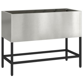 Jardinera elevada 60x26x45 cm Acero inoxidable de , Maceteros y jardineras - Ref: Foro24-865887, Precio: 57,15 €, Descuento: %