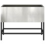 Jardinera elevada 60x26x45 cm Acero inoxidable de , Maceteros y jardineras - Ref: Foro24-865887, Precio: 57,15 €, Descuento: %