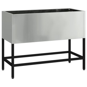 jardinera elevada 60x26x45 cm acero galvanizado de , Maceteros y jardineras - Ref: Foro24-865888, Precio: 45,90 €, Descuento: %