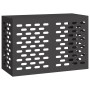 Funda para aire acondicionado negra 90x40x60 cm de acero de , Accesorios para radiadores de calefacción - Ref: Foro24-865890,...