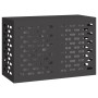 Funda para aire acondicionado negra 90x40x60 cm de acero de , Accesorios para radiadores de calefacción - Ref: Foro24-865890,...