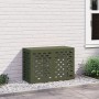 Cubierta de Aire Acondicionado - Verde Oliva, 90x40x60 cm, Acero de , Accesorios para radiadores de calefacción - Ref: Foro24...