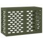 Cubierta de Aire Acondicionado - Verde Oliva, 90x40x60 cm, Acero de , Accesorios para radiadores de calefacción - Ref: Foro24...