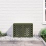 Cubierta de Aire Acondicionado - Verde Oliva, 90x40x60 cm, Acero de , Accesorios para radiadores de calefacción - Ref: Foro24...