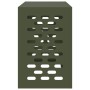 Cubierta de Aire Acondicionado - Verde Oliva, 90x40x60 cm, Acero de , Accesorios para radiadores de calefacción - Ref: Foro24...