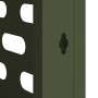 Cubierta de Aire Acondicionado - Verde Oliva, 90x40x60 cm, Acero de , Accesorios para radiadores de calefacción - Ref: Foro24...