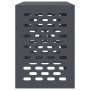 Funda para Aire Acondicionado - Antracita, 100x50x70 cm, Hecha de Acero de , Accesorios para radiadores de calefacción - Ref:...
