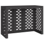 Funda para Aire Acondicionado Negra 110x50x80 cm Acero de , Accesorios para radiadores de calefacción - Ref: Foro24-865904, P...