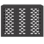 Funda para Aire Acondicionado Negra 110x50x80 cm Acero de , Accesorios para radiadores de calefacción - Ref: Foro24-865904, P...