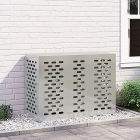 Cubierta para Aire Acondicionado 110x50x80 cm Acero Galvanizado de , Accesorios para radiadores de calefacción - Ref: Foro24-...
