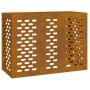 Cubierta AC 110x50x80 cm de Acero Resistente a la Intemperie de , Accesorios para radiadores de calefacción - Ref: Foro24-865...