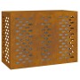Cubierta AC 110x50x80 cm de Acero Resistente a la Intemperie de , Accesorios para radiadores de calefacción - Ref: Foro24-865...