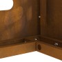 Cubierta AC 110x50x80 cm de Acero Resistente a la Intemperie de , Accesorios para radiadores de calefacción - Ref: Foro24-865...