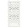 Funda para Aire Acondicionado Blanca 110x50x105 cm de , Accesorios para radiadores de calefacción - Ref: Foro24-865912, Preci...