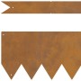 Bordes de Césped 10 pcs 100x0,5x15 cm Acero Envejecido de , Ribetes y bordes para jardín - Ref: Foro24-865942, Precio: 59,99 ...