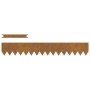 Bordes de Jardín 20 pcs 100x0.5x15 cm Acero Resistente a la Intemperie de , Ribetes y bordes para jardín - Ref: Foro24-865943...