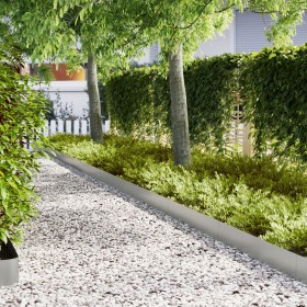 Bordes de Césped 10 pcs 100x0,5x20 cm Acero Galvanizado de , Ribetes y bordes para jardín - Ref: Foro24-865961, Precio: 59,86...