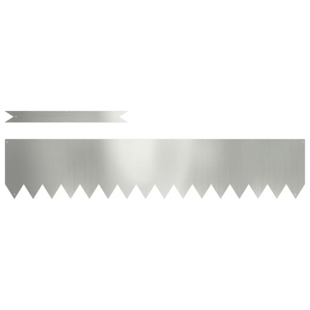 Bordes de Césped 30 pcs 100x0.5x20 cm Acero Galvanizado de , Ribetes y bordes para jardín - Ref: Foro24-865963, Precio: 115,7...