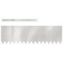Bordes de césped 10 pcs 100x0.5x30 cm Acero inoxidable de , Ribetes y bordes para jardín - Ref: Foro24-865975, Precio: 121,63...