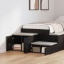 Armario de Almacenamiento  Negro 127x41x40 cm Madera elaborada | Foro24.es | Tu tienda online para hogar, jardín y más Foro24.es