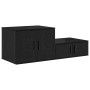 Armario de Almacenamiento  Negro 127x41x40 cm Madera elaborada | Foro24.es | Tu tienda online para hogar, jardín y más Foro24.es