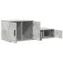 Gabinete de Almacenamiento  Gris Concreto 127x41x40 cm Madera Reforzada | Foro24.es | Tu tienda online para hogar, jardín y más Foro24.es
