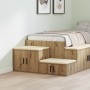 Armario de Almacenamiento  Roble Artisan 118x41x40 cm en Madera Sintética | Foro24.es | Tu tienda online para hogar, jardín y más Foro24.es