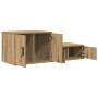 Armario de Almacenamiento  Roble Artisan 118x41x40 cm en Madera Sintética | Foro24.es | Tu tienda online para hogar, jardín y más Foro24.es