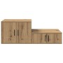 Armario de Almacenamiento  Roble Artisan 118x41x40 cm en Madera Sintética | Foro24.es | Tu tienda online para hogar, jardín y más Foro24.es
