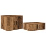 Armario de almacenamiento  de madera envejecida 108x41x40 cm | Foro24.es | Tu tienda online para hogar, jardín y más Foro24.es