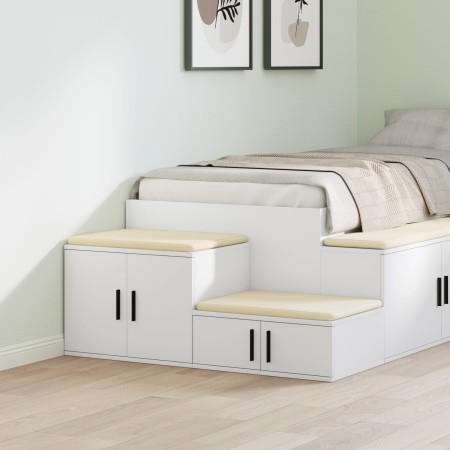 Armario de Almacenamiento  Blanco 103x41x40 cm Madera Ing. | Foro24.es | Tu tienda online para hogar, jardín y más Foro24.es