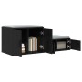 Gabinete de Almacenamiento  Negro 103x41x40 cm de Madera | Foro24.es | Tu tienda online para hogar, jardín y más Foro24.es