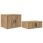 Gabinete de Almacenamiento  de Roble Artesanal 103x41x40 cm de Madera Compensada | Foro24.es | Tu tienda online para hogar, jardín y más Foro24.es