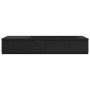 Cajones para cama  negros 100x36,5x16,5 cm de madera ingenierizada | Foro24.es | Tu tienda online para hogar, jardín y más Foro24.es