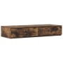 Cajones de cama  en roble ahumado de 100x36,5x16,5 cm de madera elaborada | Foro24.es | Tu tienda online para hogar, jardín y más Foro24.es