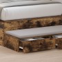 Cajones de cama  en roble ahumado de 100x36,5x16,5 cm de madera elaborada | Foro24.es | Tu tienda online para hogar, jardín y más Foro24.es