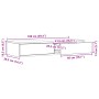 Cajones Artisan Oak 100x36,5x16,5 cm de Madera de Ingeniería de , Mesitas de noche - Ref: Foro24-866914, Precio: 54,60 €, Des...