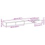 Cajones de Cama Blanco 200x36,5x16,5 cm Madera Compuesta | Foro24.es | Tu tienda online para hogar, jardín y más Foro24.es