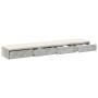 Cajones de Cama Gris Concreto 200x36,5x16,5 cm Madera Engineered de , Mesitas de noche - Ref: Foro24-866918, Precio: 102,44 €...